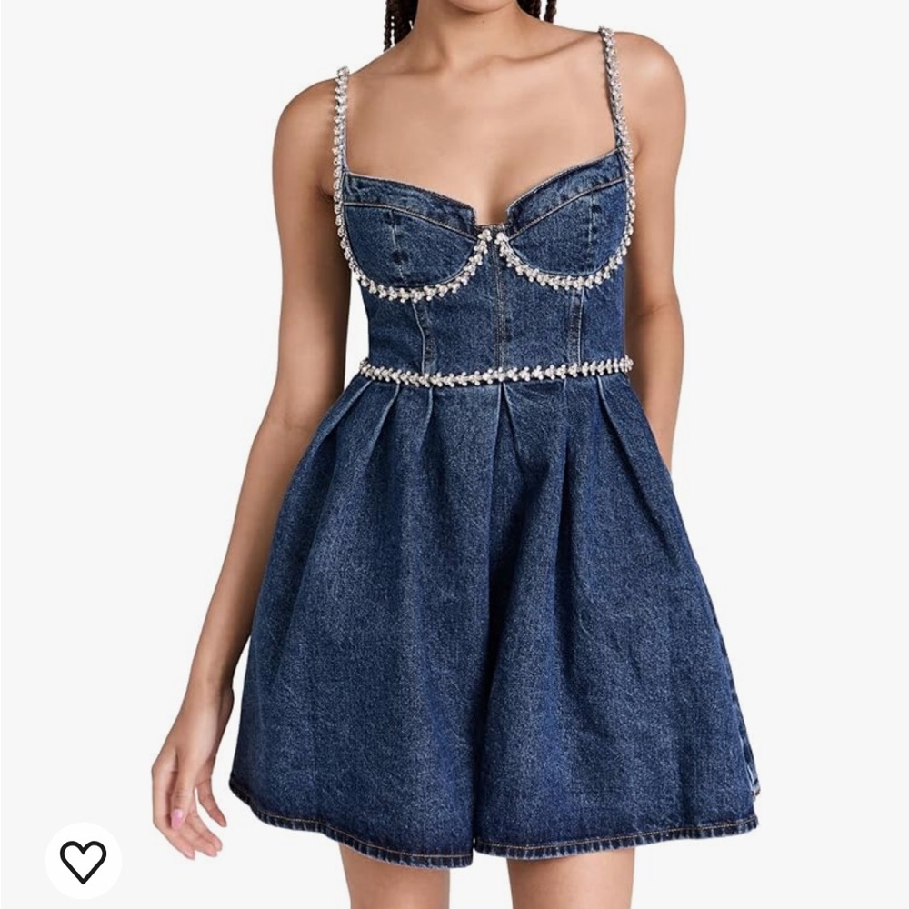 Self Portrait denim dress